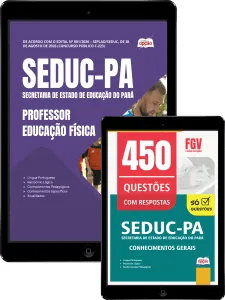 Capa da Combo SEDUC-PA 2026 - Professor - Educação Física (versão PDF)