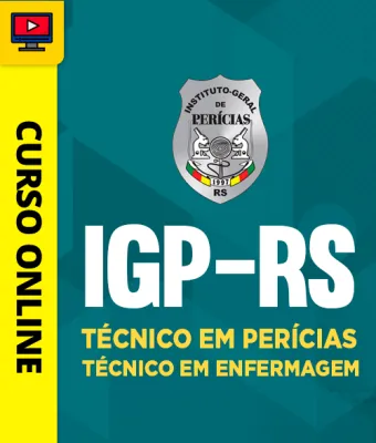 Capa da Curso IGP-RS - Técnico em Perícias - Técnico em Enfermagem