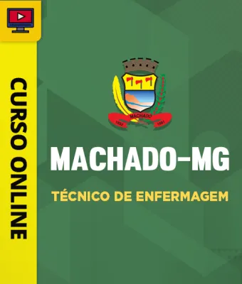 Capa da Curso Prefeitura de Machado-MG - Técnico de Enfermagem