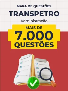 Capa da Mapa de Questões Online - TRANSPETRO - Administração - 7 Mil Questões
