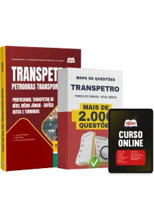Capa da Apostila Transpetro 2026 - Dutos e Terminais