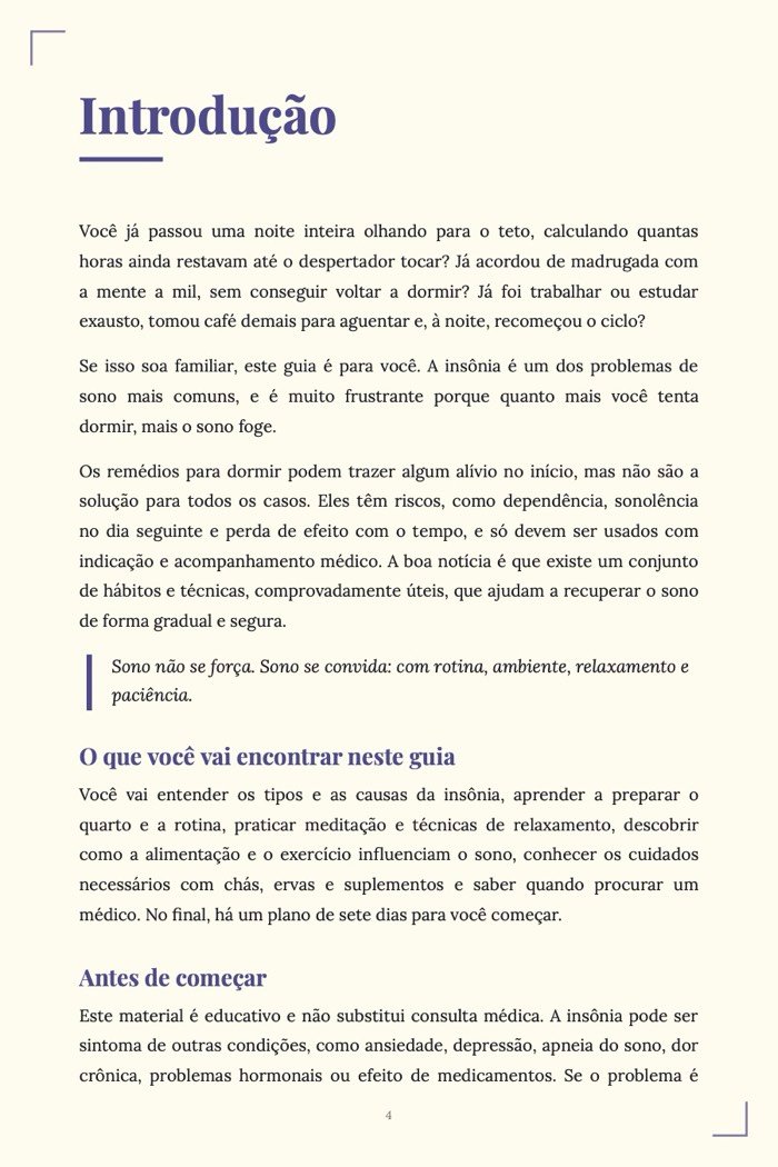 Página de exemplo 2 de Adeus, Insônia