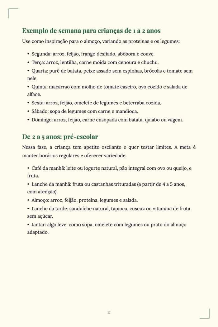 Página de exemplo 4 de Kit Mamãe e Bebê (2 e-books em PDF)