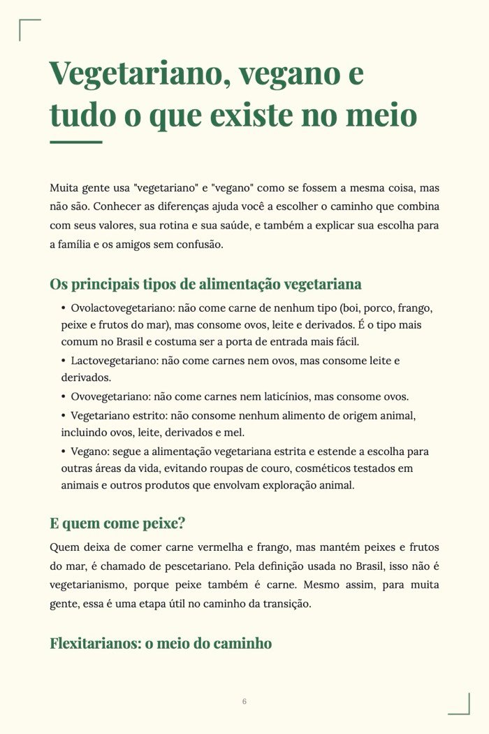 Página de exemplo 3 de Kit Alimentação Saudável (3 e-books em PDF)