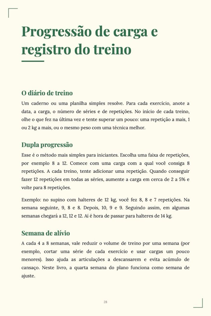 Página de exemplo 5 de Como Ganhar Massa Muscular
