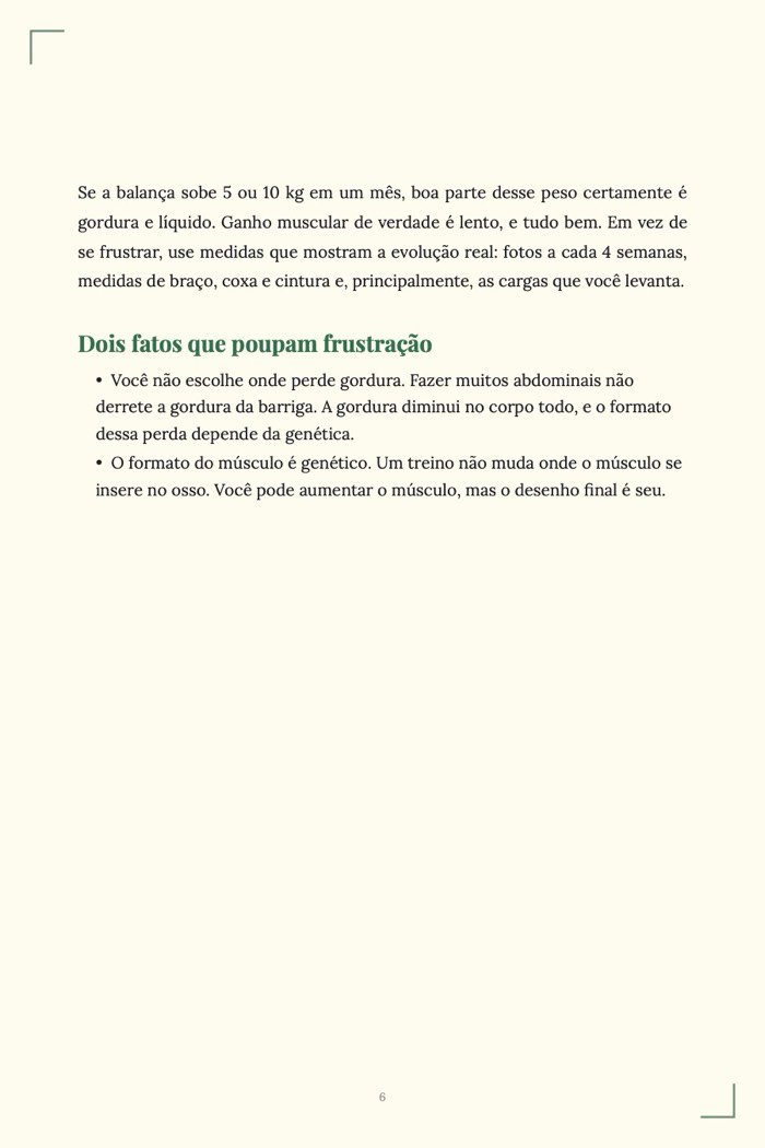 Página de exemplo 5 de Kit Corpo em Forma (4 e-books em PDF)