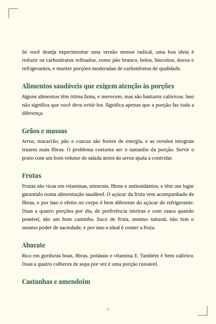 Página de exemplo 6 de Kit Emagrecimento (3 e-books em PDF)