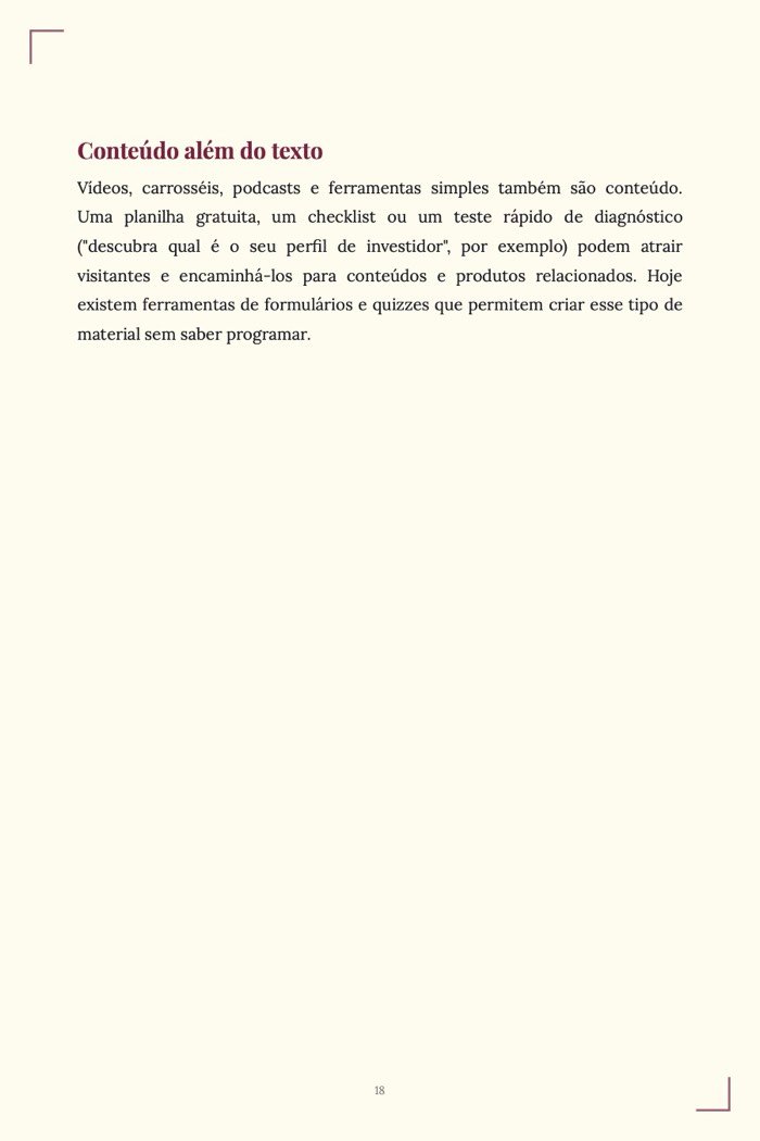Página de exemplo 4 de Como Ser Afiliado