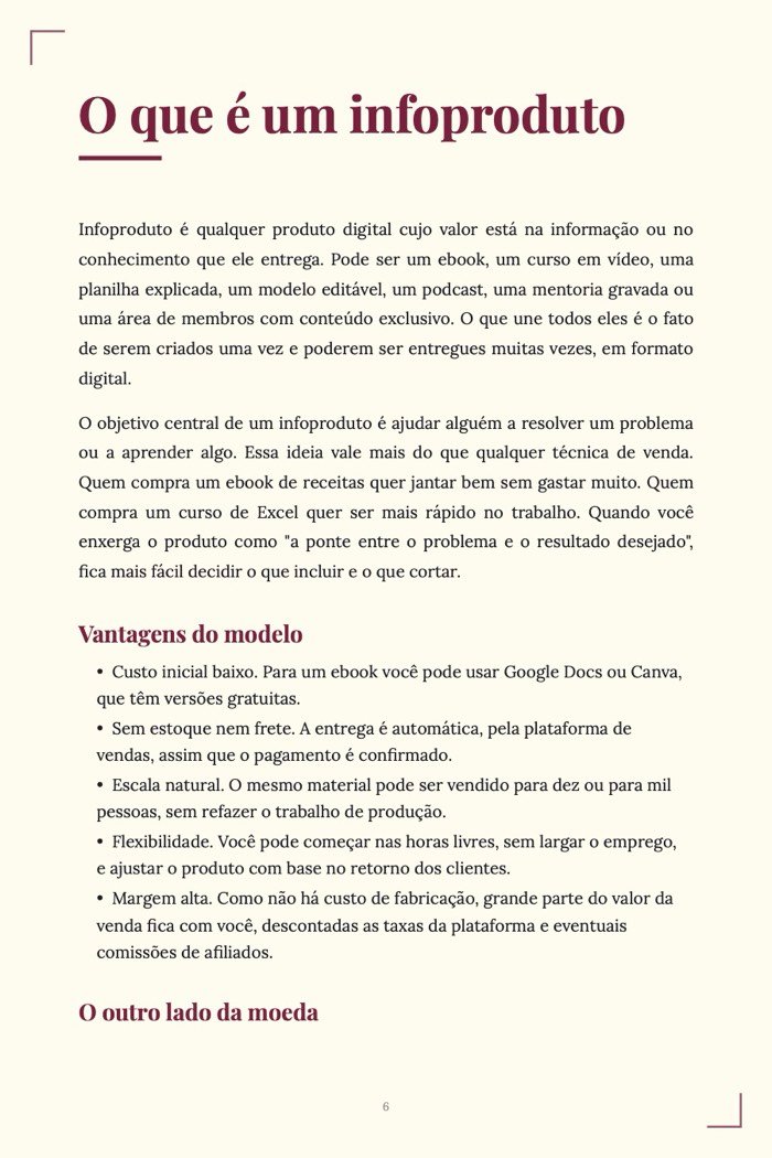 Página de exemplo 1 de Kit Negócios Digitais (3 e-books em PDF)