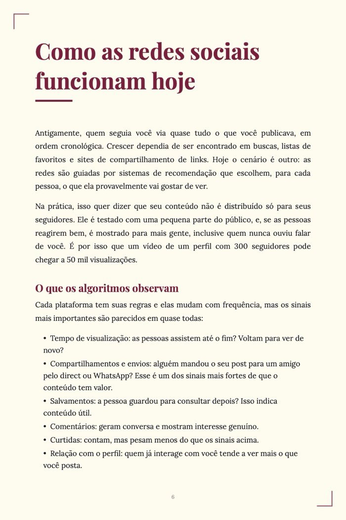 Página de exemplo 5 de Kit Afiliado de Sucesso (3 e-books em PDF)