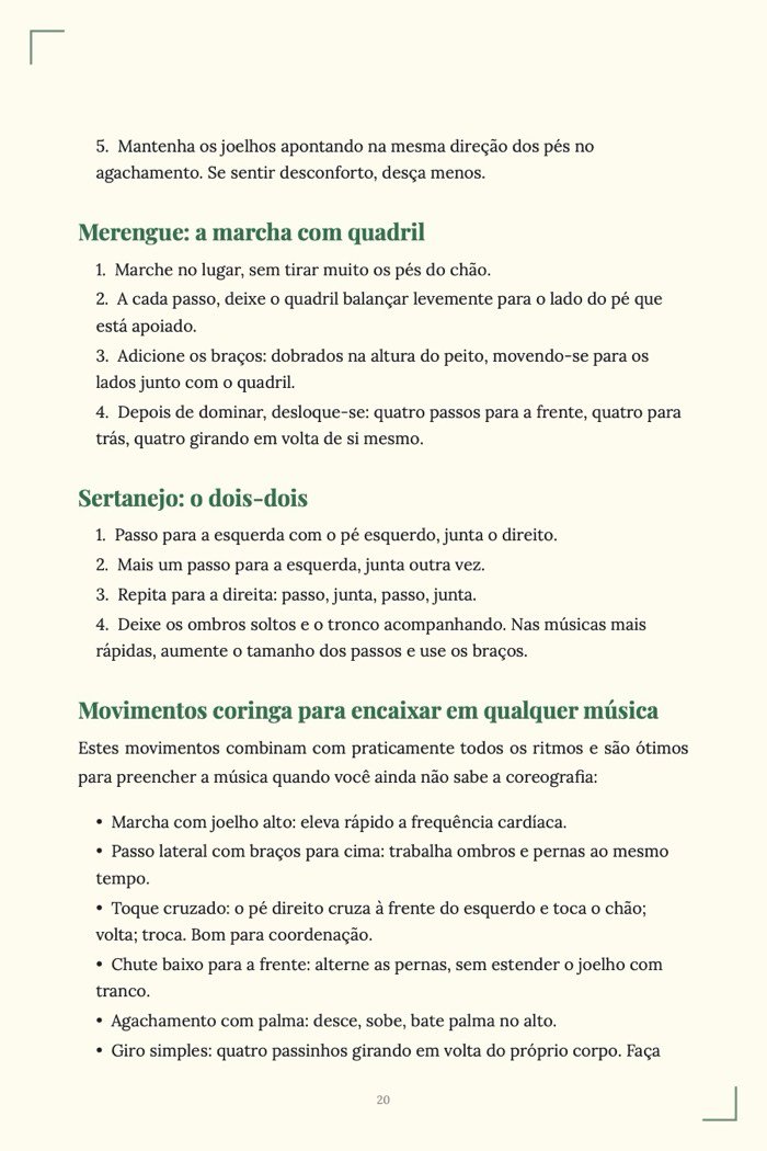 Página de exemplo 4 de Kit Fitness Total (3 e-books em PDF)
