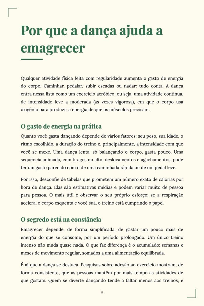 Página de exemplo 3 de Kit Fitness Total (3 e-books em PDF)