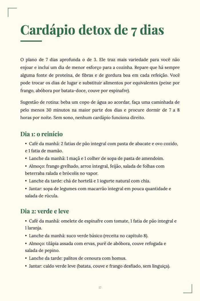 Página de exemplo 6 de Kit Alimentação Saudável (3 e-books em PDF)