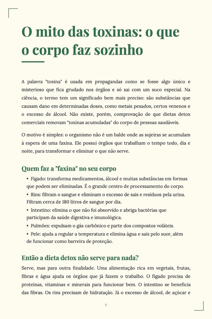 Página de exemplo 5 de Kit Alimentação Saudável (3 e-books em PDF)