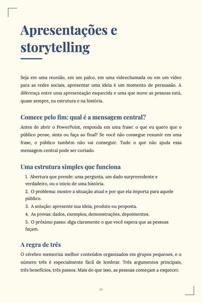 Página de exemplo 5 de Persuasão Ética