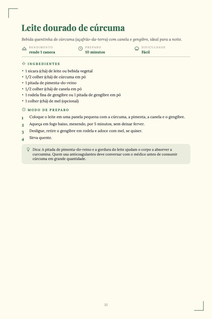 Página de exemplo 5 de Superalimentos: Pele, Energia e Saúde