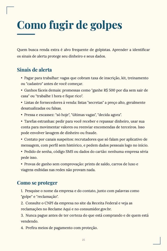 Página de exemplo 5 de Trabalho em Casa