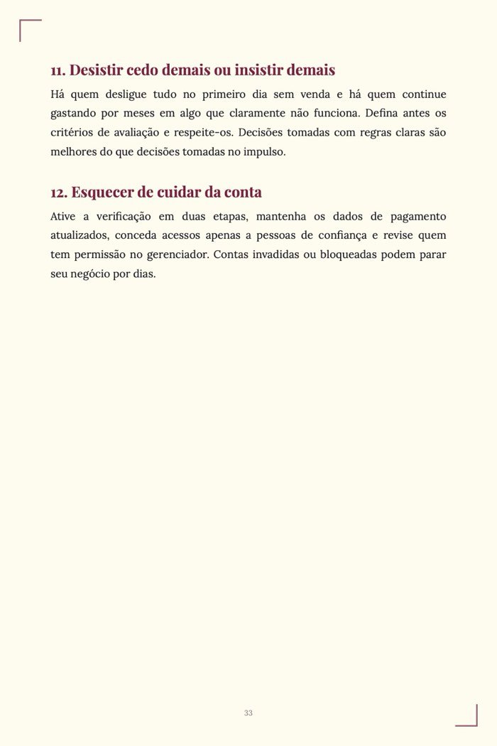 Página de exemplo 5 de Tráfego Pago para Iniciantes