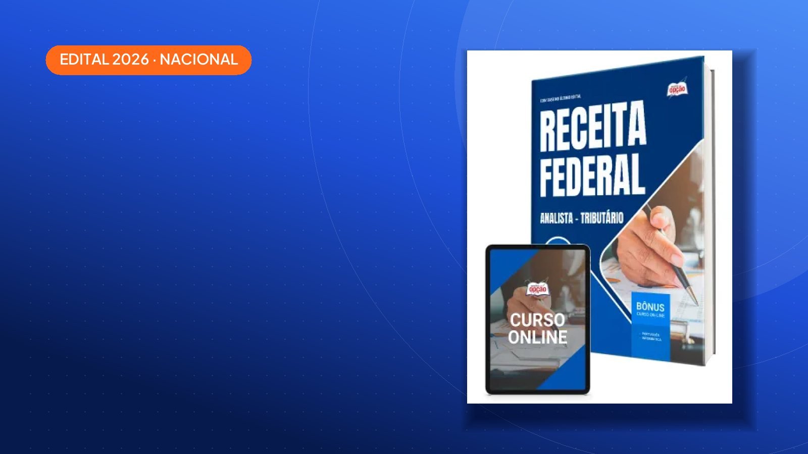 Saiu o edital: Apostila Receita Federal 2026 — Brasil