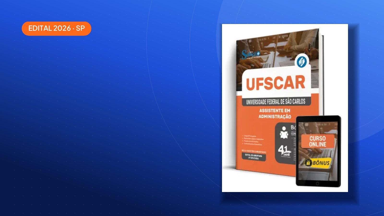 Saiu o edital: Apostila UFSCar 2026 — São Paulo