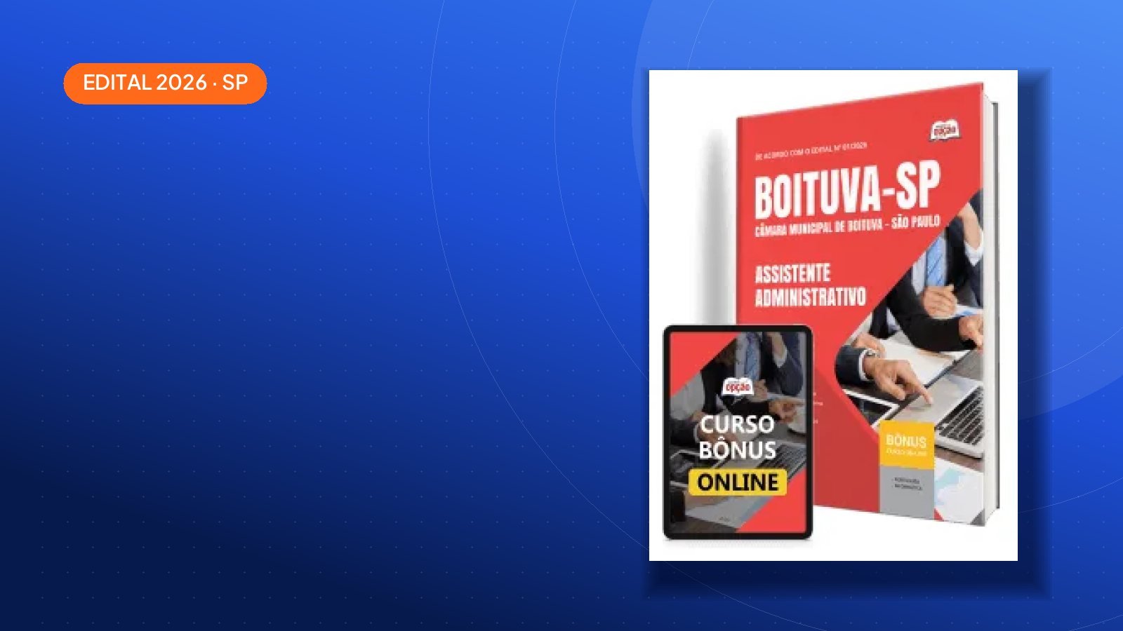 Saiu o edital: Apostilas Câmara de Boituva - SP 2026 — Boituva/SP