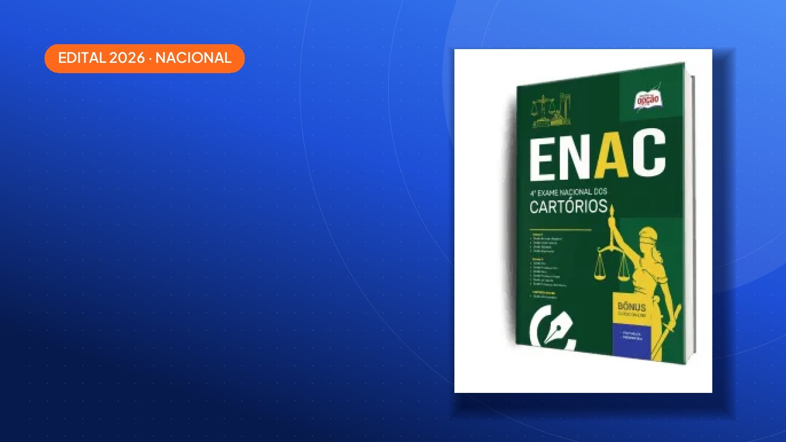 Saiu o edital: Apostilas ENAC 2026 — Brasil
