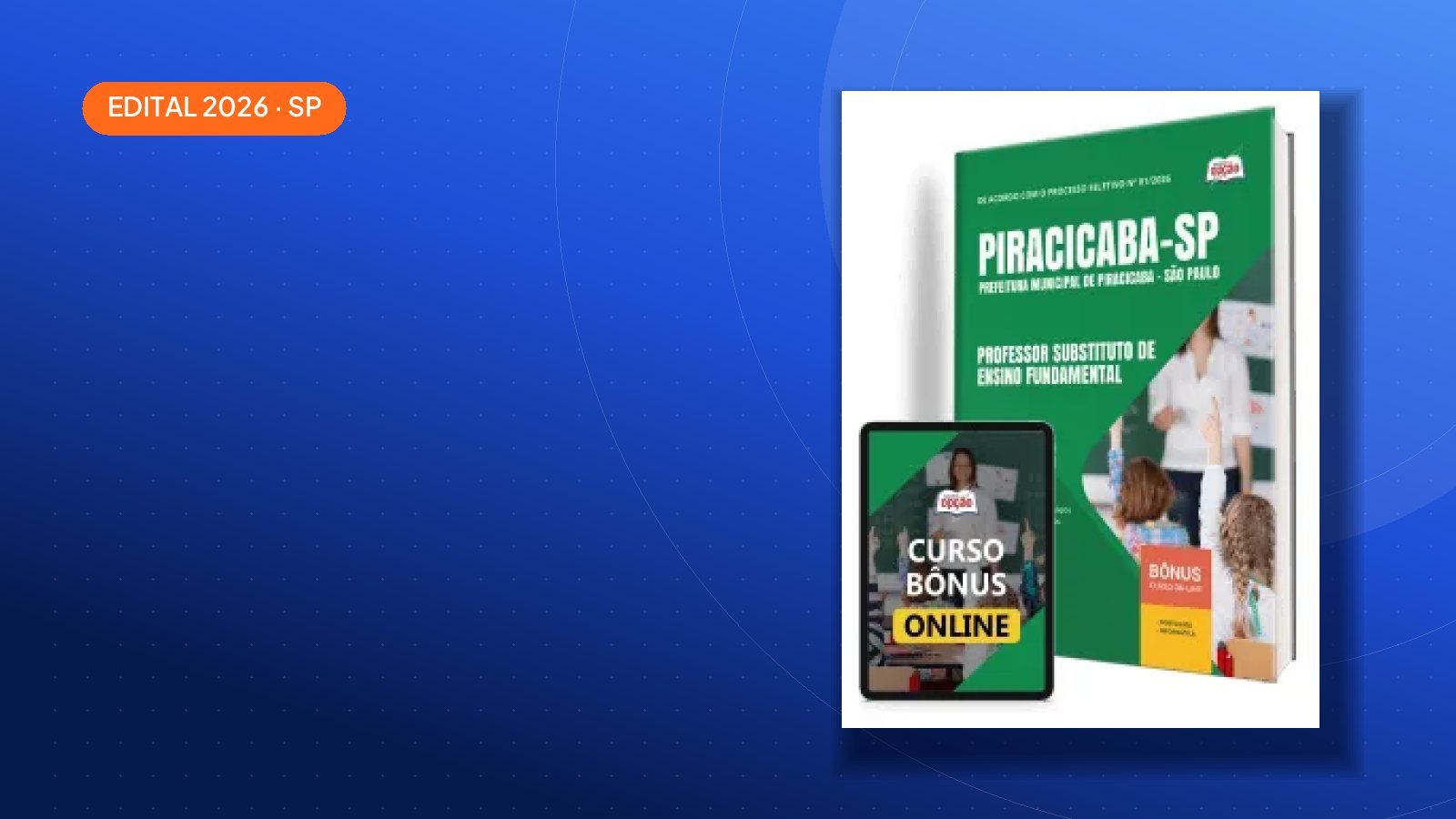 Saiu o edital: Apostilas Prefeitura de Piracicaba - SP 2026 — Piracicaba/SP