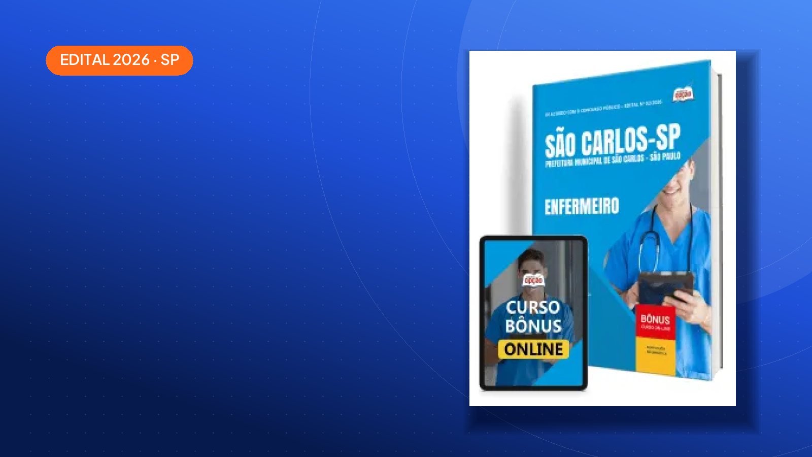 Saiu o edital: Apostilas Prefeitura de São Carlos - SP 2026 — São Carlos/SP