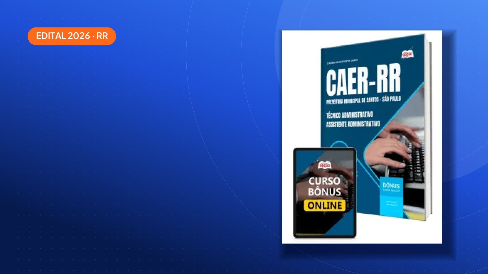 Edital CAER-RR 2026: 10 vagas e salários de até R$ 9.726,00