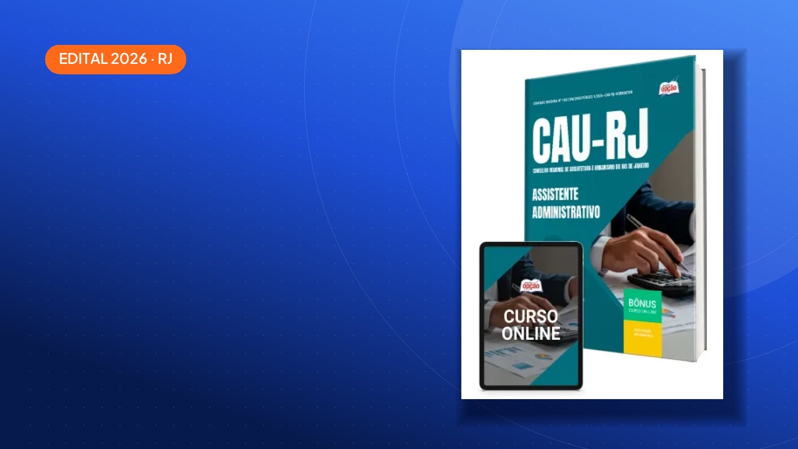 Concurso CAU-RJ 2026: edital com 190 vagas publicado