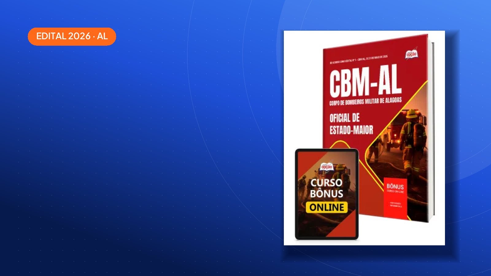 Concurso CBM-AL 2026: edital com 172 vagas e salários de até R$ 11.563,77