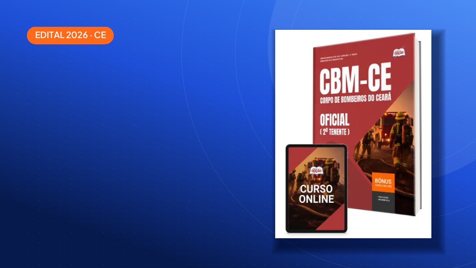 Concurso CBM-CE 2026: edital com 50 vagas e salários de até R$ 9.469,93