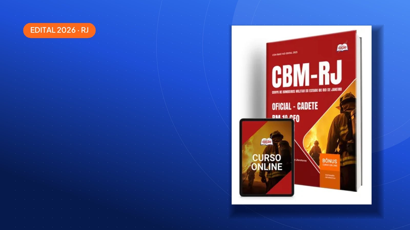 Concurso CBM-RJ 2026 tem 1500 vagas; veja como se preparar