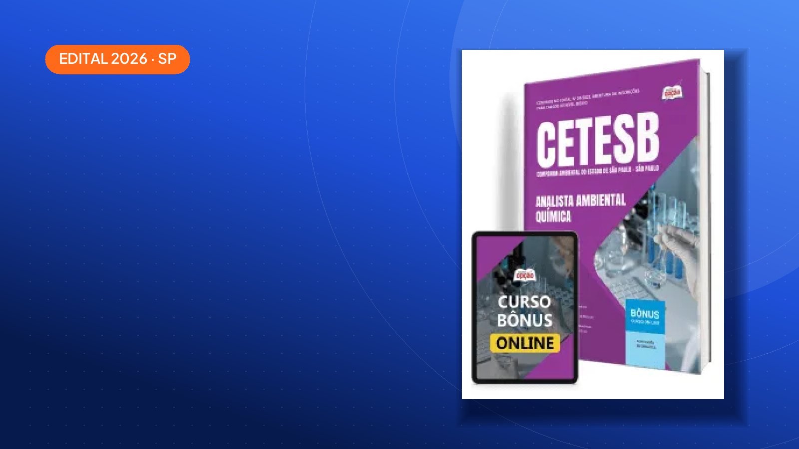 Edital CETESB-SP 2026: e salários de até R$ 10.787,64