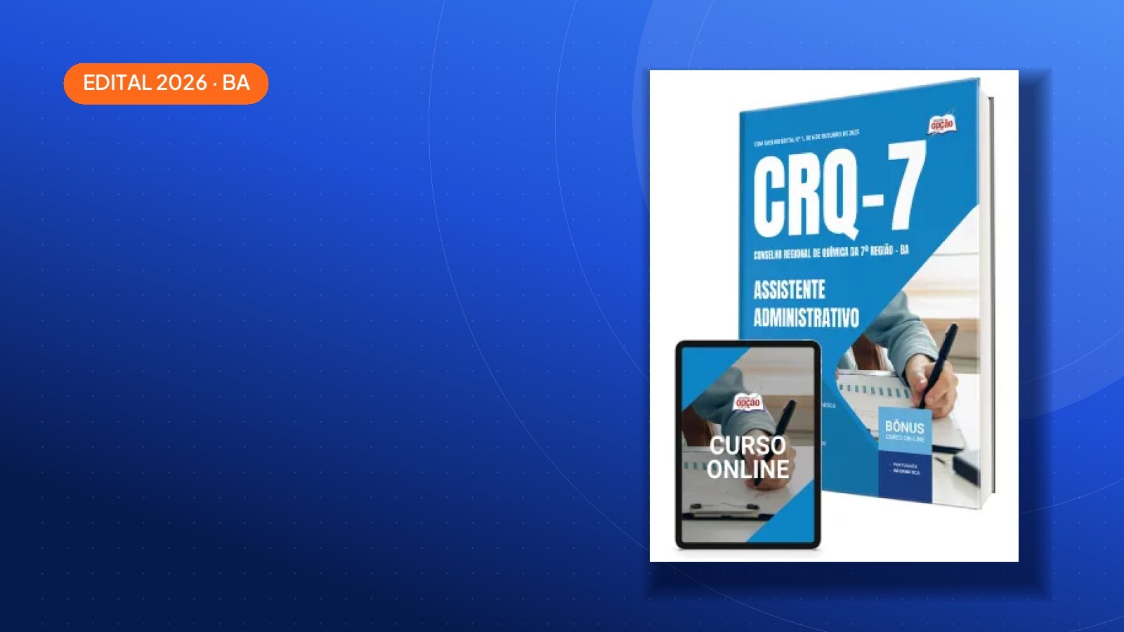 Concurso CRQ-BA (CRQ-7) 2026 tem edital publicado; veja como se preparar