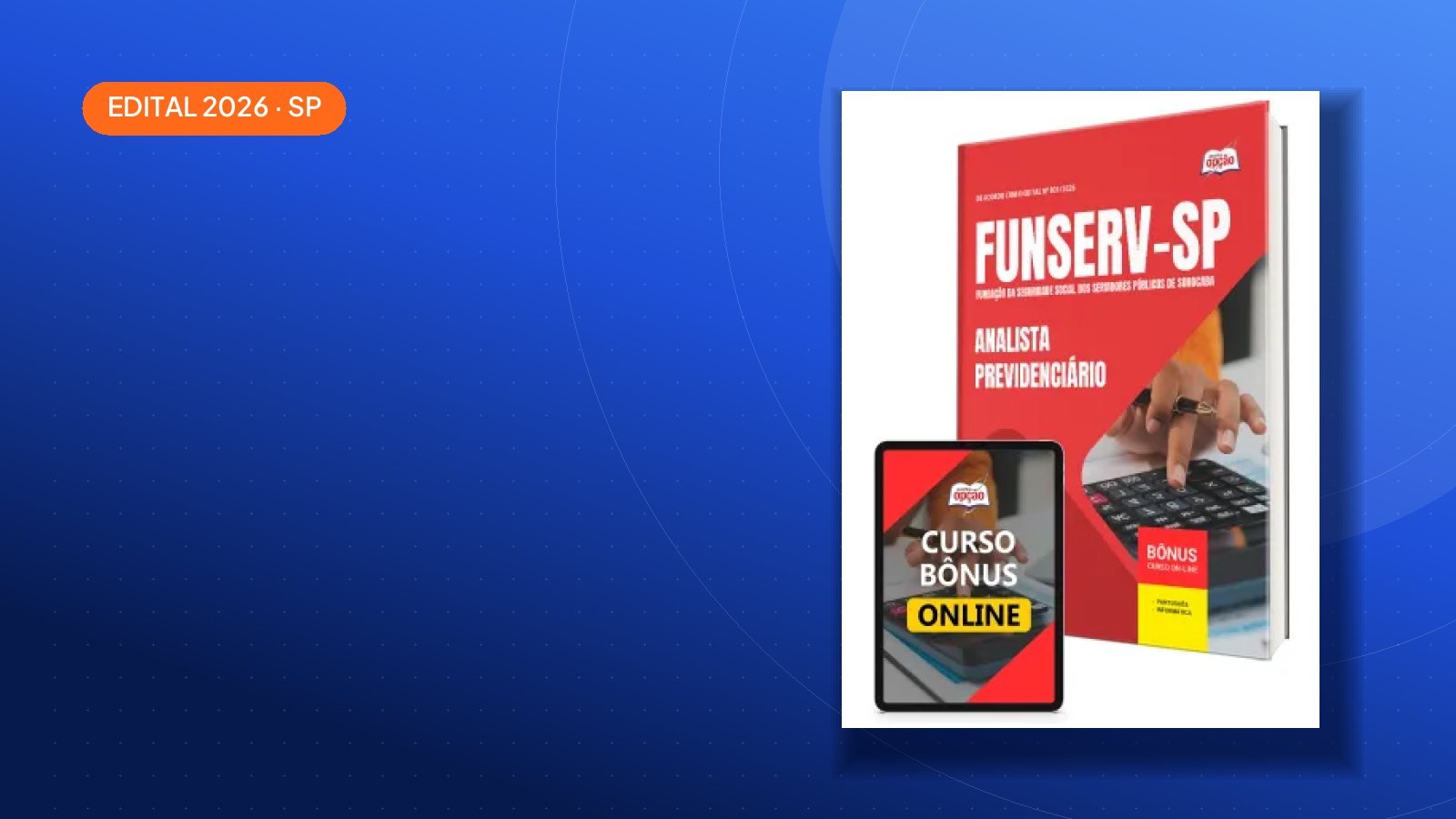 Concurso FUNSERV 2026 tem 10 vagas e paga até R$ 5.476,40; veja como se preparar
