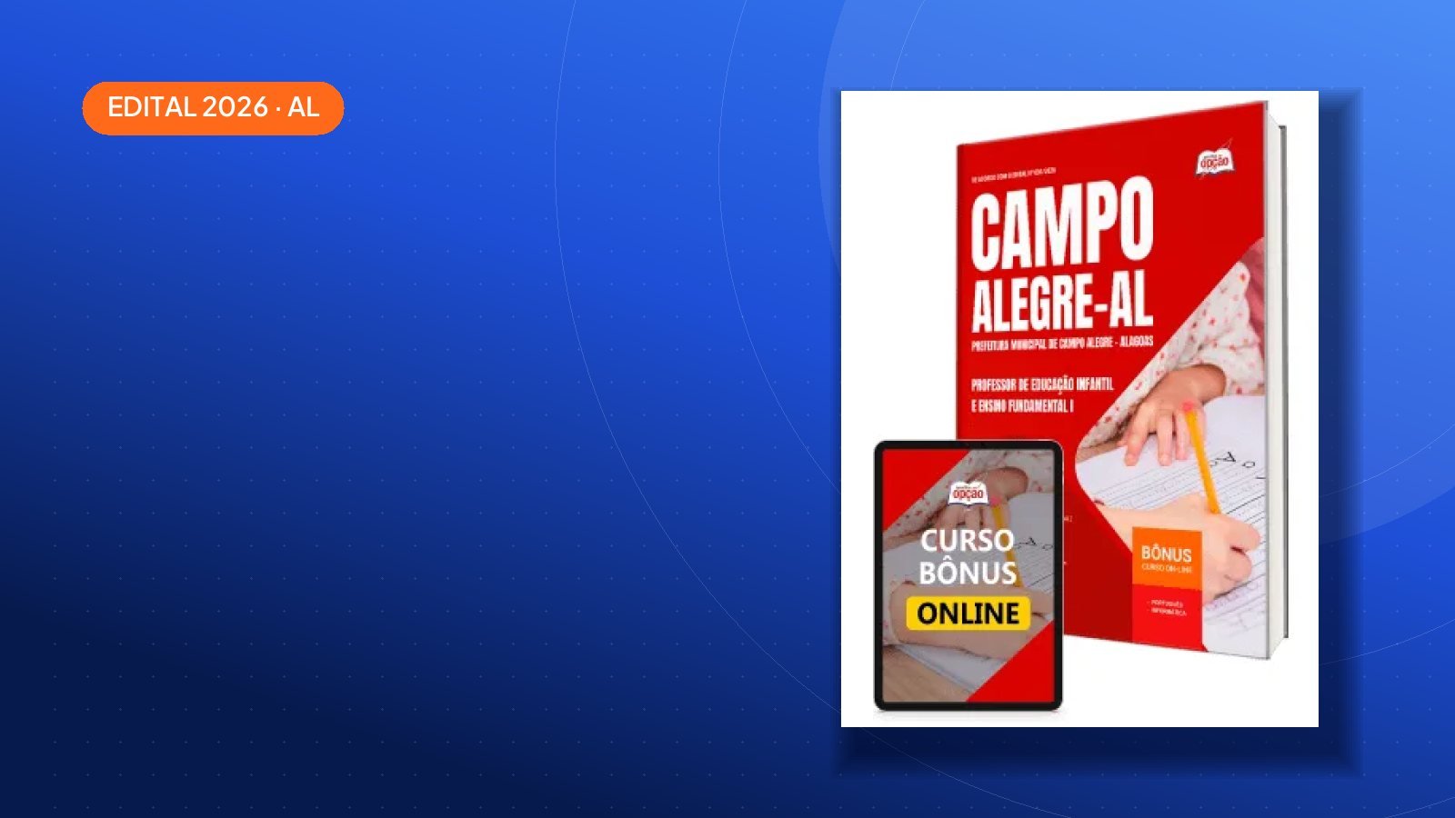 Concurso Prefeitura de Campo Alegre-AL 2026: edital com 250 vagas e salários de até R$ 3.885,92