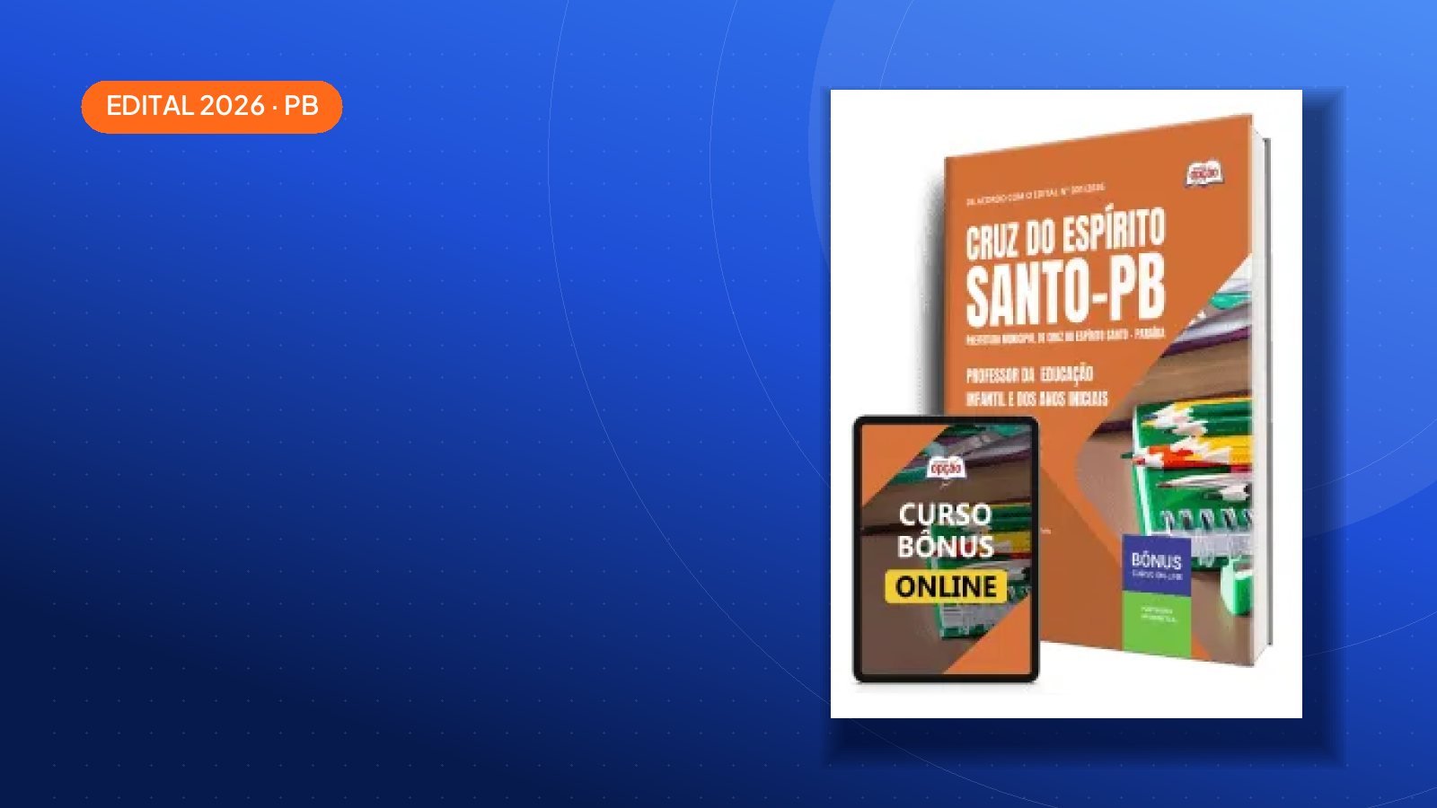 Concurso Prefeitura de Cruz do Espírito Santo-PB 2026 tem 202 vagas e paga até R$ 3.847,97; veja como se preparar
