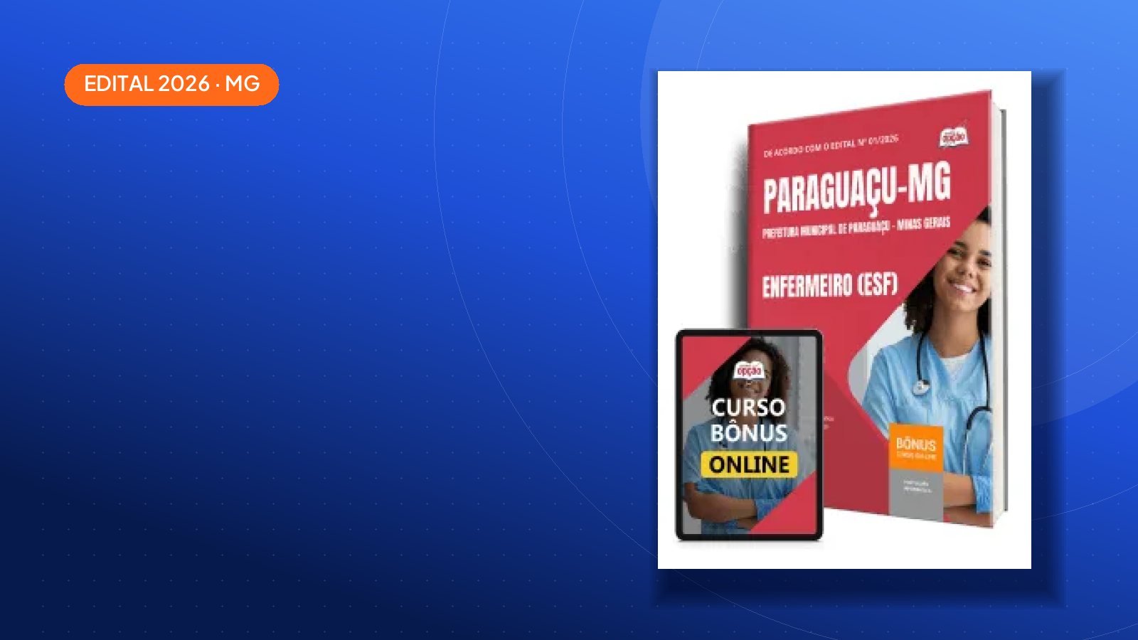 Saiu o edital: Prefeitura de Paraguaçu - MG - Prefeitura Municipal de Paraguaçu - MG 2026 — Paraguaçu/MG