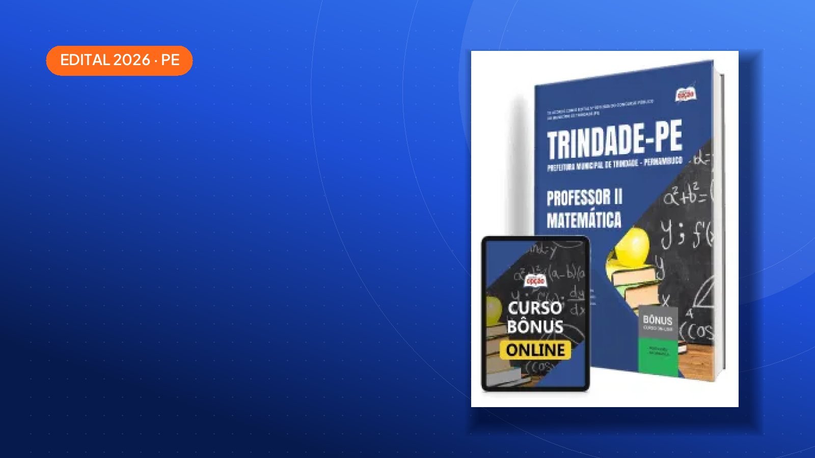 Concurso Prefeitura de Trindade-PE 2026 tem 353 vagas e paga até R$ 6.600,00; veja como se preparar