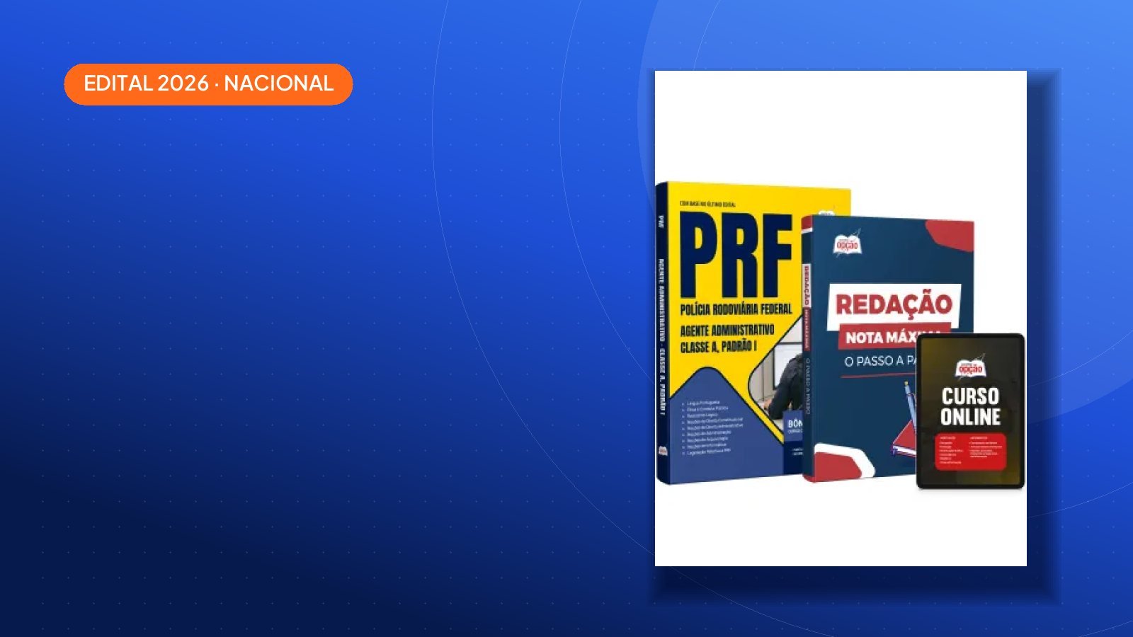 Concurso PRF 2026 tem 511 vagas e paga até R$ 12.253,84; veja como se preparar