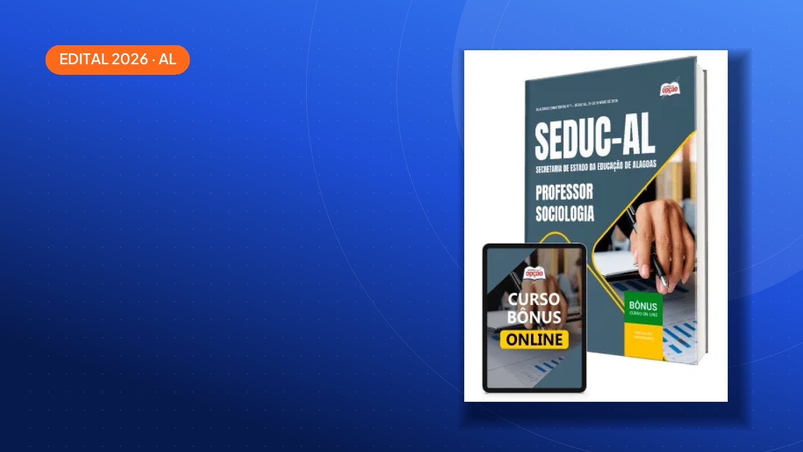Concurso SEDUC-AL 2026: edital com 521 vagas e salários de até R$ 4.325,37