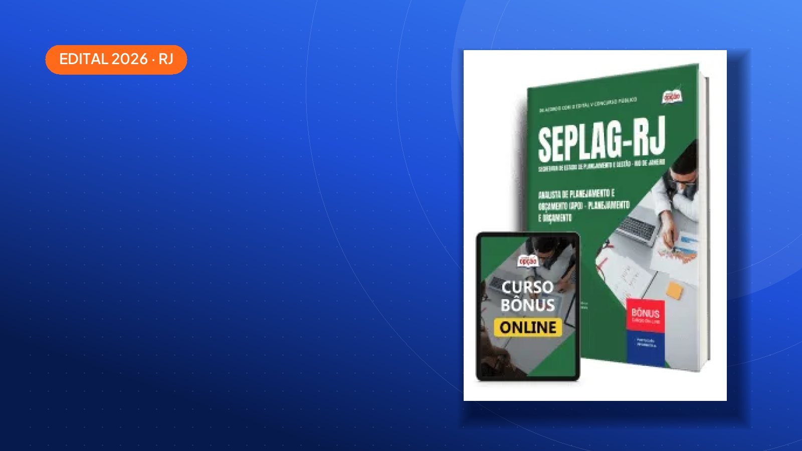 Concurso SEPLAG-RJ 2026 tem 60 vagas e paga até R$ 14.387,75; veja como se preparar