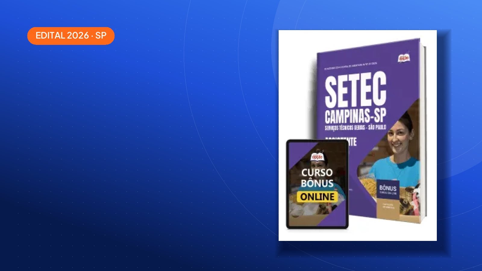 Concurso SETEC Campinas-SP 2026: edital com 40 vagas e salários de até R$ 11.427,98