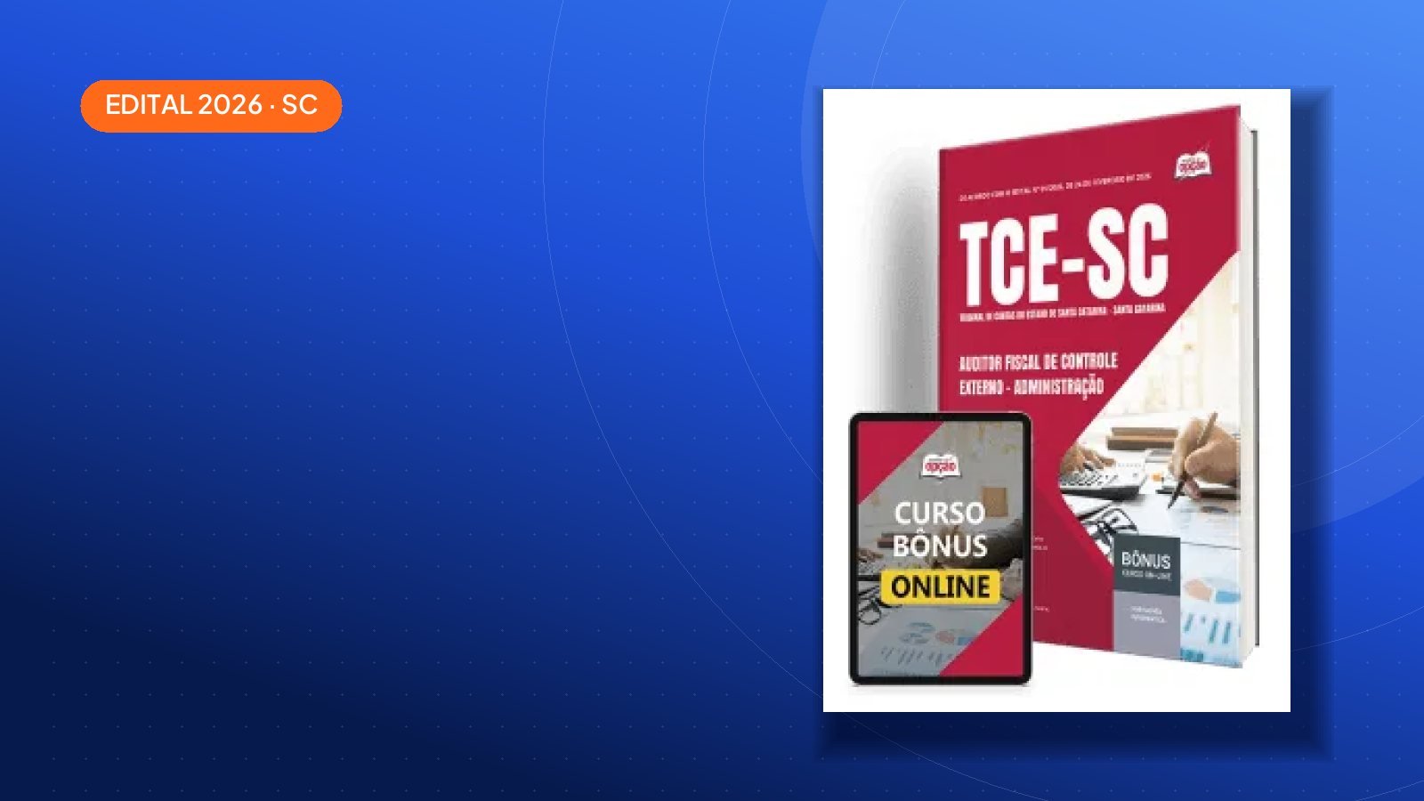 Concurso TCE-SC 2026: edital publicado