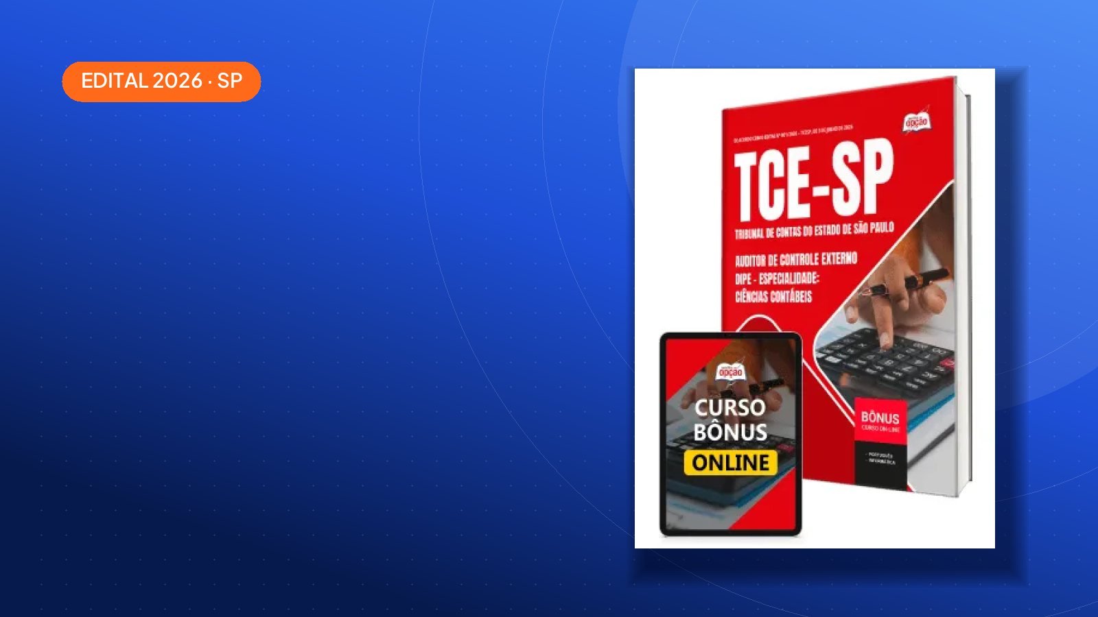 Concurso TCE-SP 2026: edital com 50 vagas e salários de até R$ 20.940,20